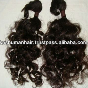 Super Wave Style Natural Indian Remy Hair Cabello humano de calidad de grado suave - Product Image 2