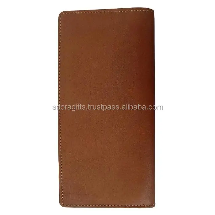 Porte-livre à carreaux personnalisé/portefeuilles de chéquier/cuir PU pour hommes et femmes produits en cuir de qualité supérieure Long Polyester unisexe