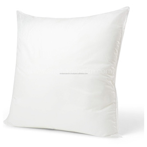 Taie d'oreiller intérieur/extérieur, coussin doux et moelleux, blanc uni, 1 pièce - Product Image 2