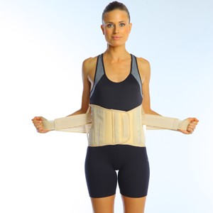 Support dorsal lombaire de 26 cm de hauteur avec ceinture supplémentaire Produit d'approvisionnement en soins de santé - Product Image 3