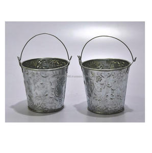 Grand petit plateau de jardinière de jardin surélevé de style américain galvanisé pour l'extérieur et la maison Design de pot de fleur de plante verte - Product Image 3