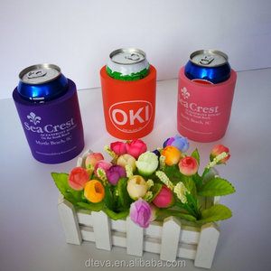 Sublimation Insulated Promotional Bottle <strong>Sleeve</strong> NBR <strong>Foam</strong> Beer Can Cooler Holder