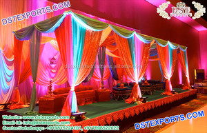 Décoration de Mehndi Arabe avec des parapluies, décoration de scène de mariage Sangeet, décorations de scène de Mehndi asiatiques, Royaume-Uni, États-Unis - Product Image 2