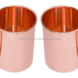 Ensemble de 4 tasses durables et élégantes en cuivre de 16 oz Moscow Mule-Utilisation de cadeaux d'affaires de style classique écologique fait à la main - Product Image 4