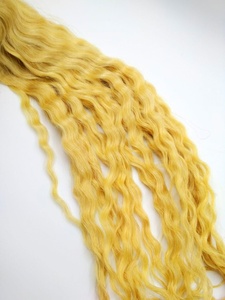 Cabello Rizado Rubio 100% Humano Remy Indonésico - Product Image 6