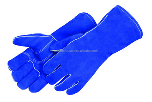 Gants de soudage bleus - Product Image 2