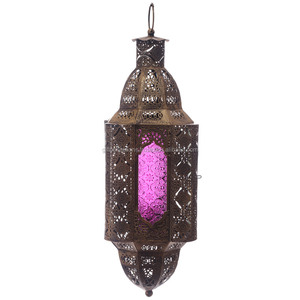 Wholesale Supply Handmade Customized Metal Iron Candle Holder <b>Lantern</b> for <b>Christmas</b> Decoration Use Available at Export - Product Image 1