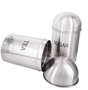Indian Manufacturer Kitchen Storage Stainless Steel <b>Coffee</b> <b>Tea</b> <b>Sugar</b> <b>Canister</b> - Product Image 3
