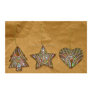 Hand Embroidery Decorative Christmas Ornament Designer - Product Image 1