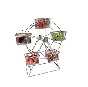 ที่วางเค้กโลหะแบบหมุนได้แท่นวางเค้กชิงช้าสวรรค์ - Product Image 1