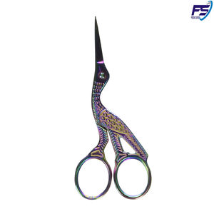 Mini tijeras profesionales de bordar, acero inoxidable, costura a medida, estilo clásico, único, forma de pájaro - Product Image 6