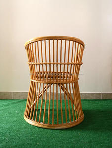 Vintage Boho <b>Rattan</b> <b>Dining</b> <b>Chair</b> - Product Image 2