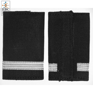 Épaulettes de pilote et de copilote en dentelle brodée de haute qualité, or et argent, sans nickel, 3D, chez Export Belt Corporation Store - Product Image 4