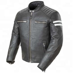 Shemax 2023 Top Qualité Vente Chaude Personnalisé En Gros Moto Veste En Cuir De Haute Qualité - Product Image 1