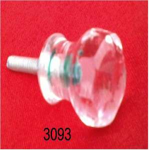 Bouton de porte en laiton et cristal en gros chaud pour poignées de tiroir d'armoire de porte - Product Image 3