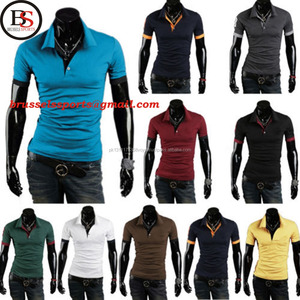 เสื้อโปโลผ้าฝ้าย100สำหรับผู้ชายเสื้อโปโลปักลายเสื้อโปโลผ้าโพลีเอสเตอร์เสื้อคอเต่าออกแบบได้ตามต้องการ - Product Image 2