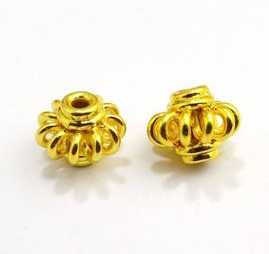 Silver Plated <b>Spacer</b> Beads Jewelry Findings - Product Image 3