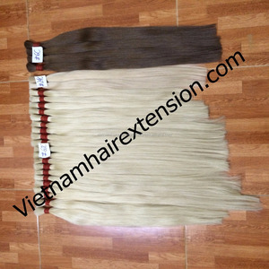 Cabello blanco de grado superior, venta al por mayor, barato, 100% cabello humano - Product Image 3