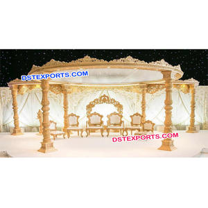 Mandap de madera para boda, elegante, última novedad, para boda, Ritual, indio - Product Image 1