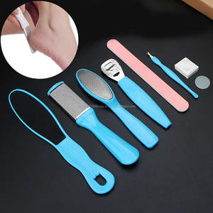 Foot Care Pedicure Kit 6pcs Foot File for Dead Skin <b>Callus</b> <b>Remover</b> for Feet Manicure Pedicure Set Custom OEM Dry Skin <b>Remover</b> - Product Image 5