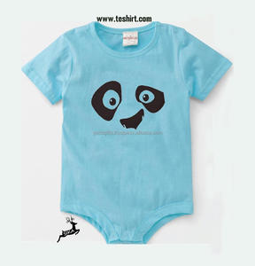 Body para Bebé de Fábrica Tirupur, Mono de Bambú y Algodón de Alta Calidad con Estampado Animal, Transpirable, Manga Corta, Cierre con Botones a Presión, Cuello en V - Product Image 5