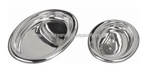 Bandeja de Comida de Acero Inoxidable para Buffet Indio, Ecológica, NEELKANTH/MAXFRESH - Product Image 3