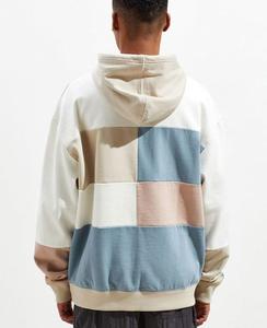 กำหนดเอง Unisex 100% ผ้าฝ้ายคุณภาพว่างเปล่าสีชมพู Hoodie แฟชั่นออกแบบลำลองผู้ชายสีดำ - Product Image 5