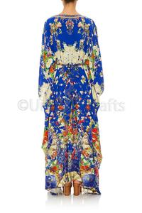 Robe longue en tissu imprimé numérique, vente en gros, 2019 - Product Image 6