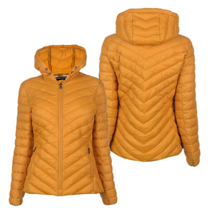 ที่กำหนดเองสุภาพสตรีเครื่องบินทิ้งระเบิดแจ็คเก็ต/สุภาพสตรียาวเสื้อ - Product Image 3