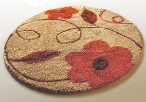 Alfombrillas de baño de algodón antideslizantes de forma redonda Categoría de producto - Product Image 2