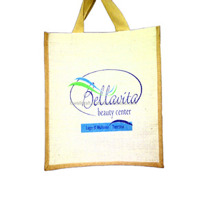 Bella Vita Beauty Center Canvas Shopping <b>Bag</b> <b>Medium</b> <b>Size</b> Eco-Friendly Promotional Tote <b>Bag</b> - Product Image 1