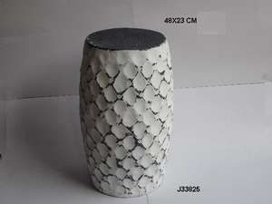 เก้าอี้ทรงกลองทำจากอะลูมิเนียมตีขึ้นรูป ผิวสีทองเหลือง มีแบบนิกเกิลและทองเหลืองโบราณให้เลือก เฟอร์นิเจอร์โลหะขนาดเล็กสำหรับบ้าน - Product Image 6