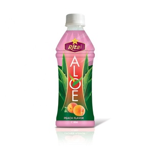 เครื่องดื่ม100% ว่านหางจระเข้ในขวด PET Rita 500มล. น้ำซุปข้นบลูเบอร์รี่ธรรมชาติ - Product Image 3