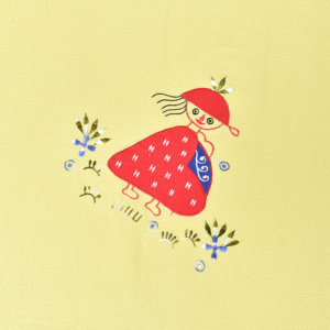 Hecho a mano tradicional indio sábana luz verde indio de algodón bordado, sábana de lino - Product Image 3