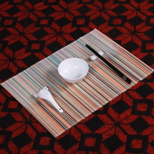 Mayorista Mantel Individual de bambú colorido y hermoso de alta calidad hecho en Vietnam para restaurante - Product Image 2