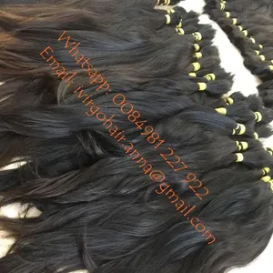 Cheveux brésiliens 100 naturels vierges — ali queen, extension de cheveux 100% humains, produit bon marché, vente en gros - Product Image 1