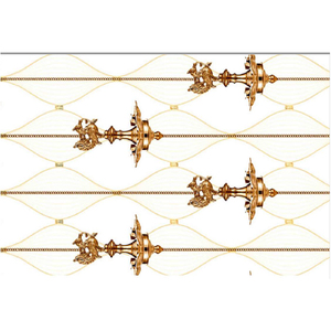 กระเบื้องผนังโลหะเคลือบดิจิตอลทันสมัยคุณภาพสูงพื้นผิวไม้เนื้อแข็งฉนวนกันความร้อนต้านเชื้อแบคทีเรียสำหรับพื้นห้องอพาร์ทเม้น - Product Image 1