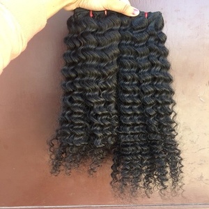 613 noir dentelle vison vendeur cuticule aligné brut vierge cambodgien vietnamien Extensions de cheveux vague Afro Curl os Styles droits - Product Image 1