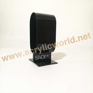 China de fábrica claro soporte de auriculares acrílico pantalla titular de auriculares - Product Image 6