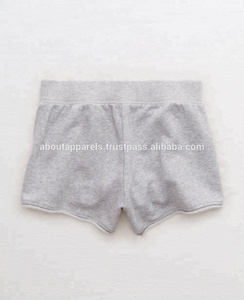 Fabricant de vêtements en vrac Offre Spéciale femmes vente en gros short de survêtement personnalisé vierge - Product Image 5