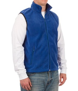 Veste doublée en polaire sans capuche pour hommes, gilet en micro polaire, léger et chaud, polaire pour hommes de haute qualité, fabriqué au Bangladesh, vente en gros - Product Image 2
