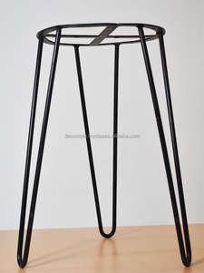 Table d'angle métallique dorée, grande taille, livraison gratuite - Product Image 5