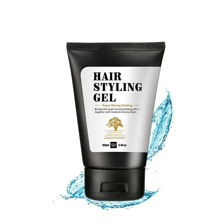 Pomada Herbal para el cabello para hombres, Gel Natural para el peinado del cabello sin Alcohol