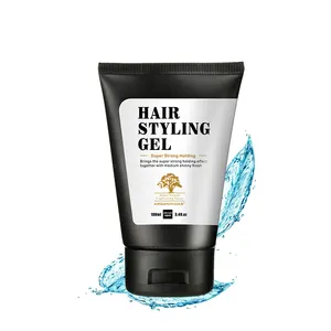 Thảo Dược Tóc Bom Mát Super Hold Men Tóc Tự Nhiên Gel Tạo Kiểu Mà Không Có Rượu