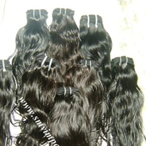 Tejido de cabello humano 2028. Mejor Venta de tejido de cabello virgen crudo de la India - Product Image 3