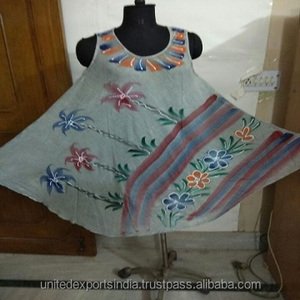 Vestido de Verano Corto para Mujer, Tipo Crepé, con Mangas Cortas, Largo hasta la Rodilla, 100% Rayón, Transpirable, Antiestático, Servicio OEM - Product Image 3