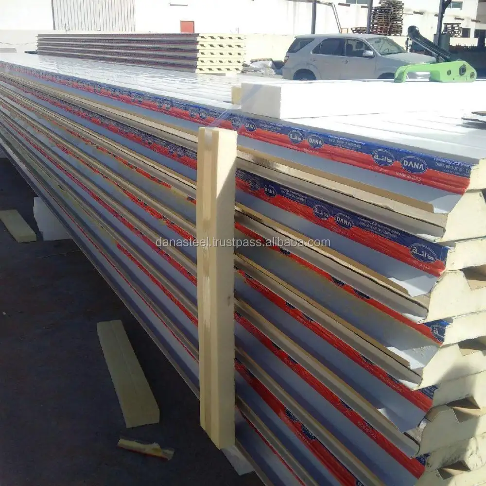 Metal construction material, sandwich panels, insulation materials for projects in GCC Countries