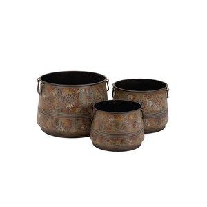 Maceta de Metal de latón para jardín - Product Image 1