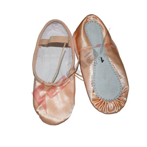 Chaussures de Ballet de danse à semelle complète en cuir souple de différentes tailles - Product Image 2