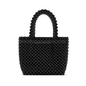 Sac à main en perles naturelles de luxe pour femme, sacs de soirée en perles - Product Image 6